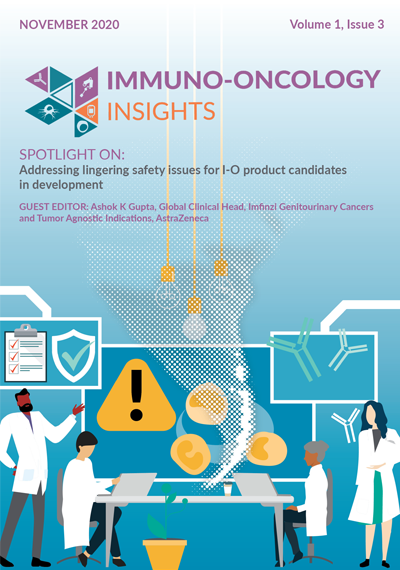 Addressing lingering safety issues for I-O product candidates in development