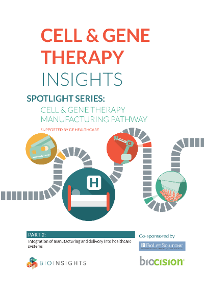 The Cell & Gene Therapy Manufacturing Pathway: Part 2