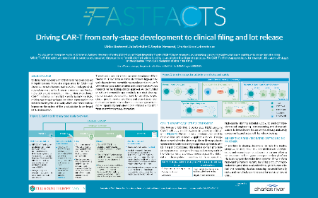 Driving CAR-T from early-stage development to clinical filing and lot release